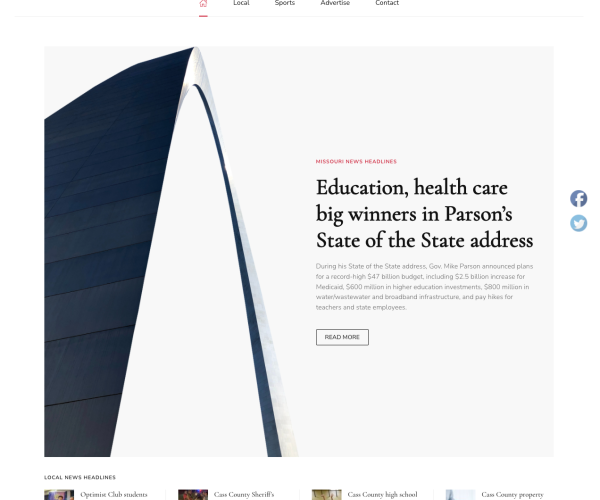 Magazine Website Design Firm