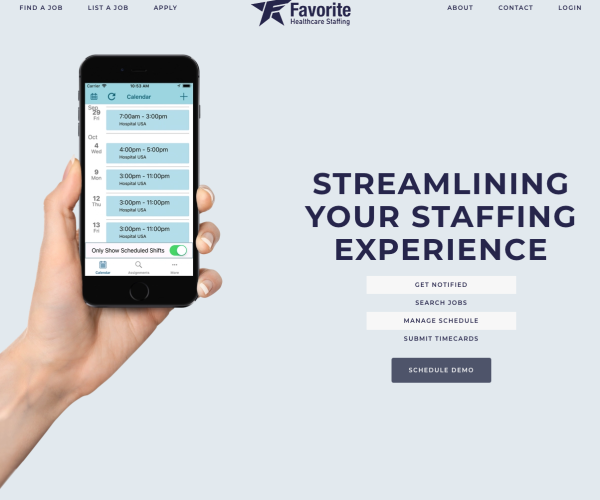 Staffing Firm Website Design Firm